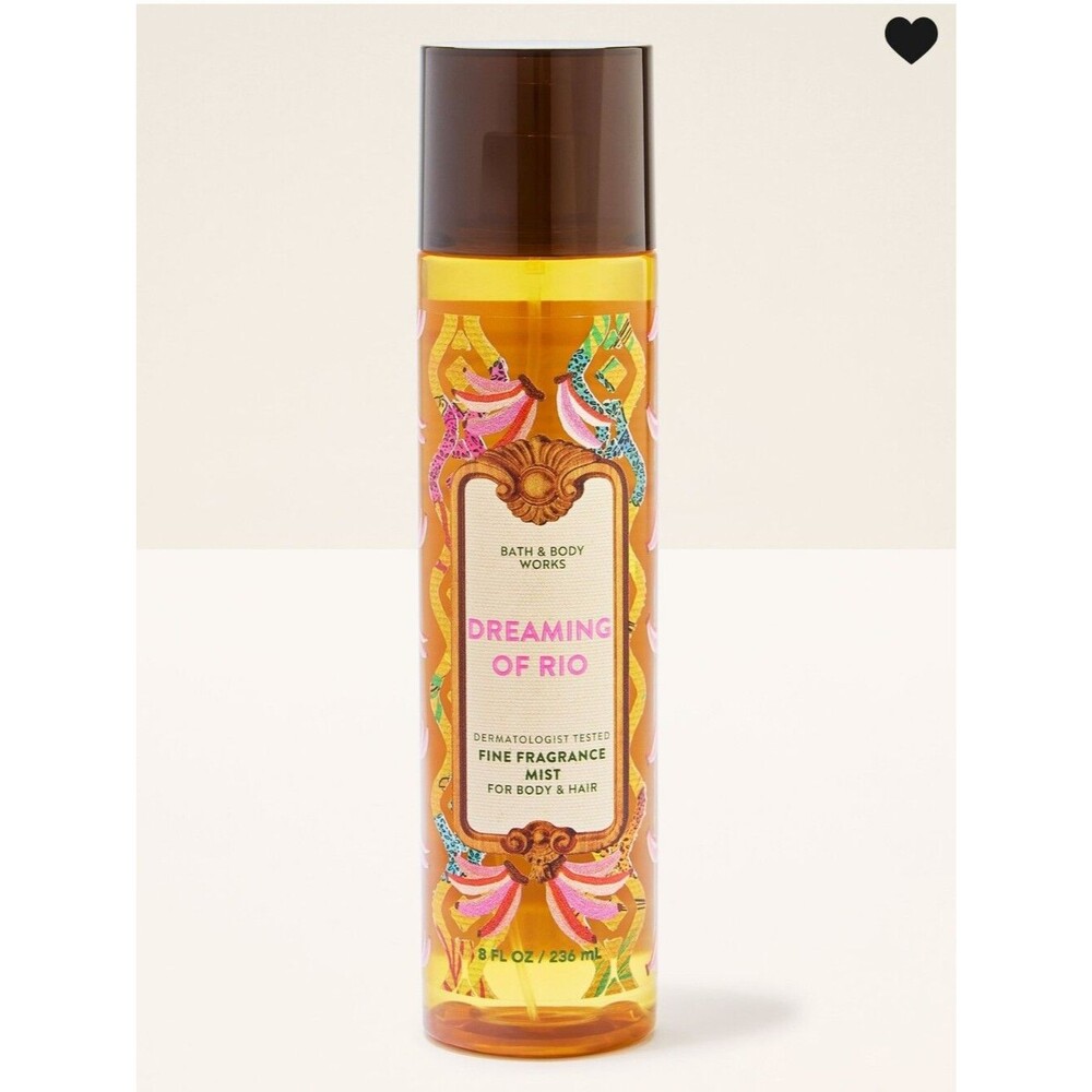 Bath & Body Works Dreaming of Rio Fine Fragrance Mist 8oz NEW Rare